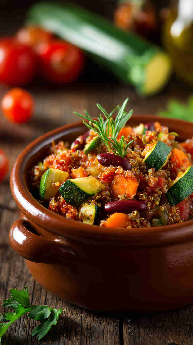 Crockpot Quinoa and Vegetable Stew