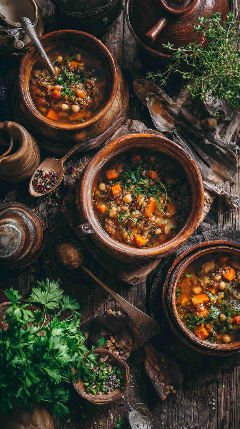 Crockpot Quinoa and Vegetable Stew