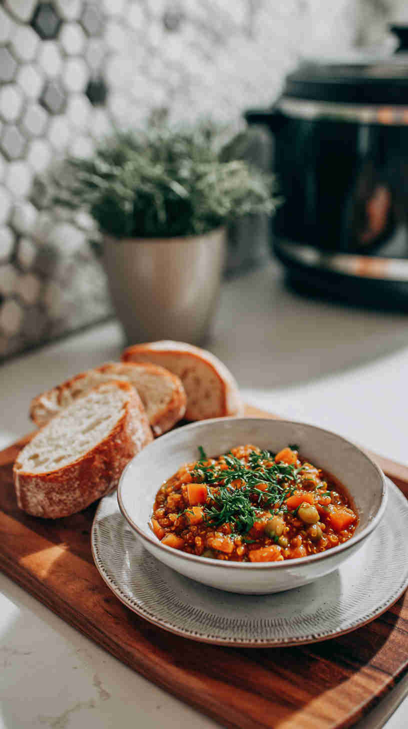 Crockpot Quinoa and Vegetable Stew