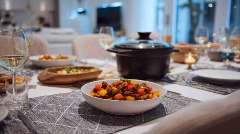 Crockpot Quinoa and Vegetable Stew