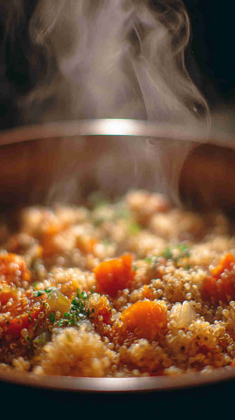 Crockpot Quinoa and Vegetable Stew