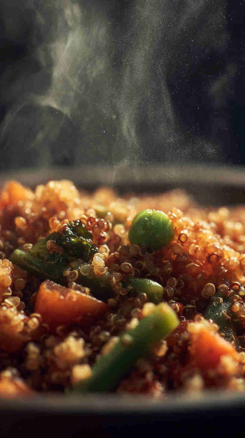 Crockpot Quinoa and Vegetable Stew