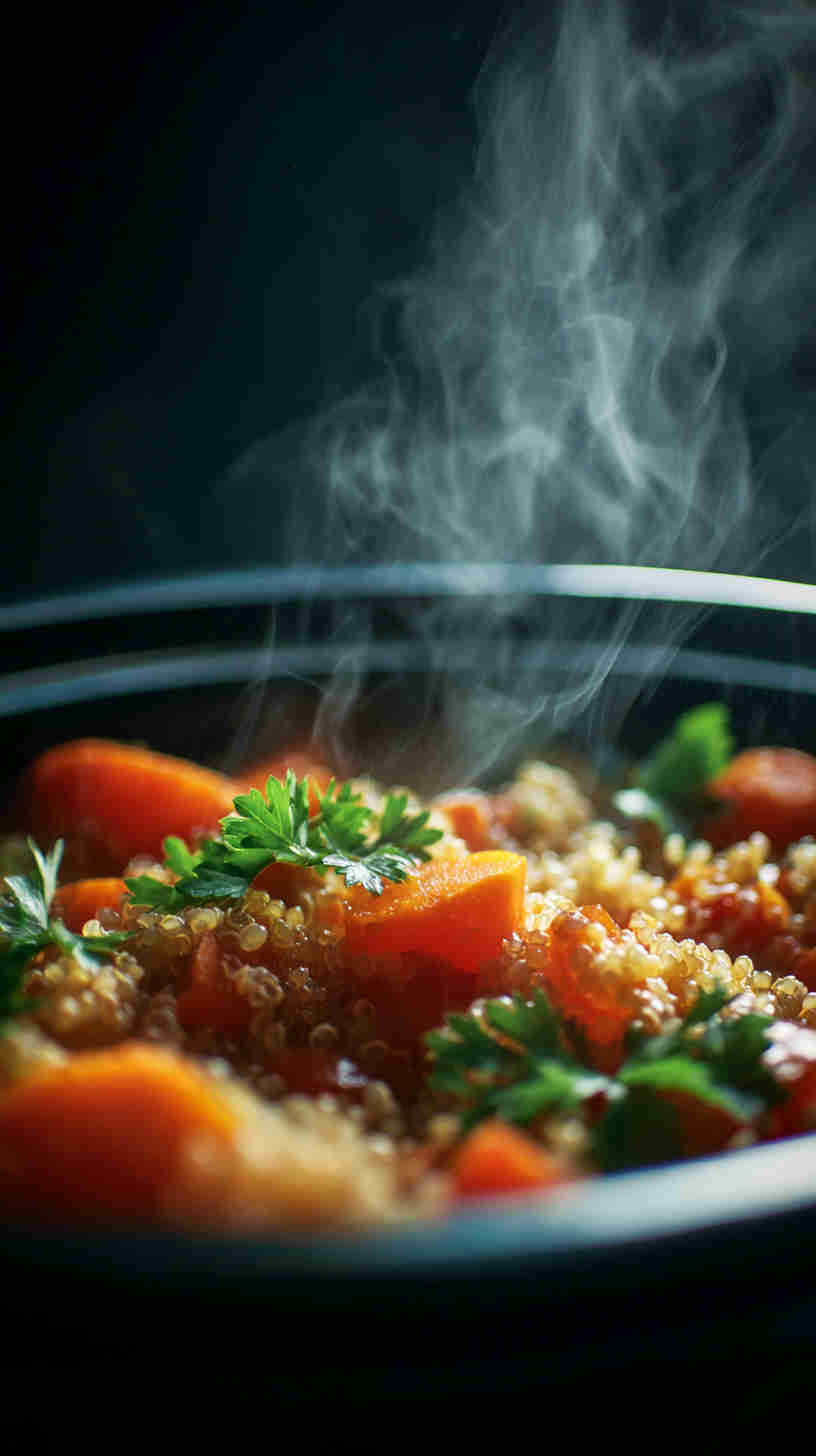 Crockpot Quinoa and Vegetable Stew