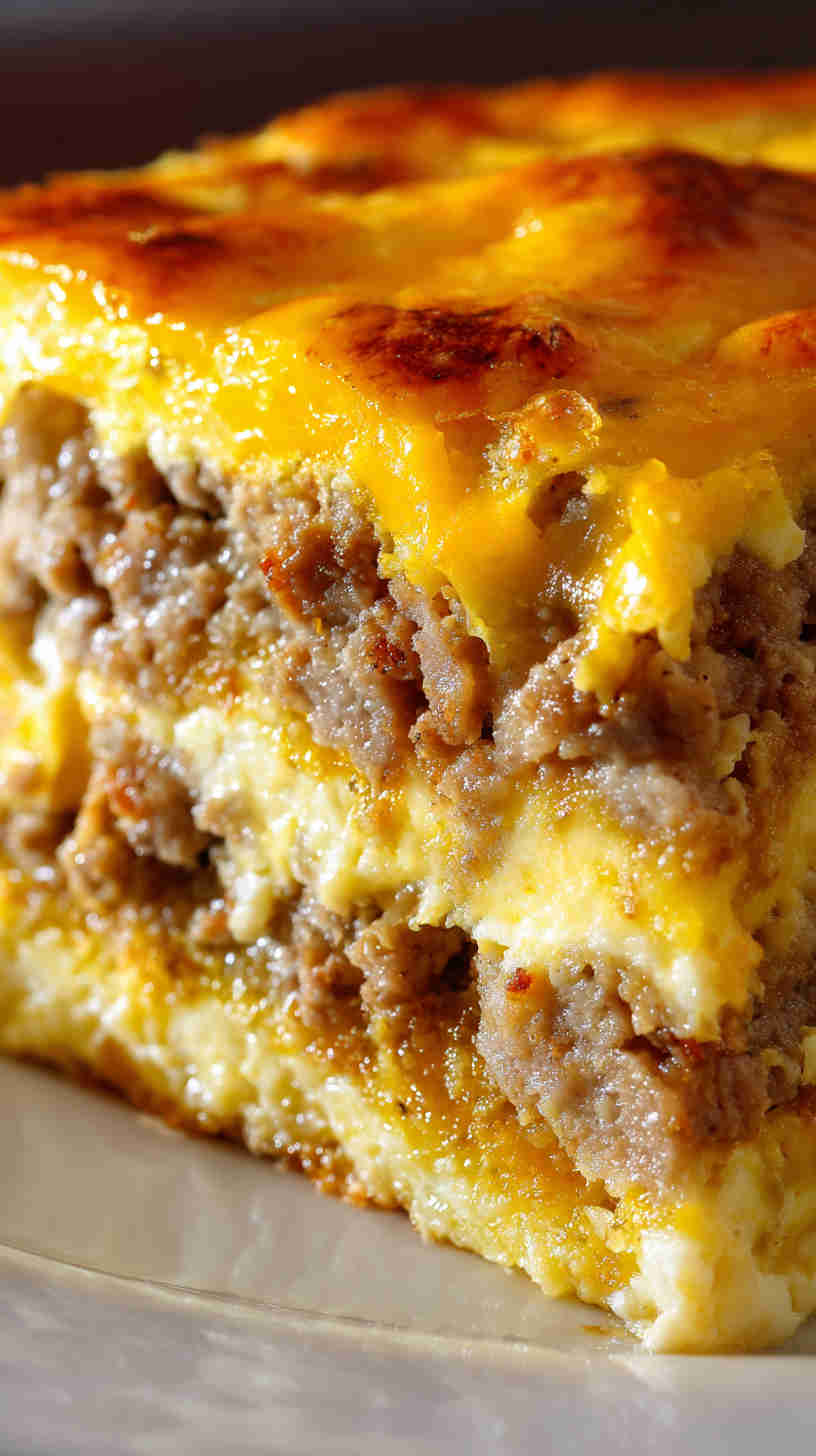 Crockpot Sausage and Egg Breakfast Casserole