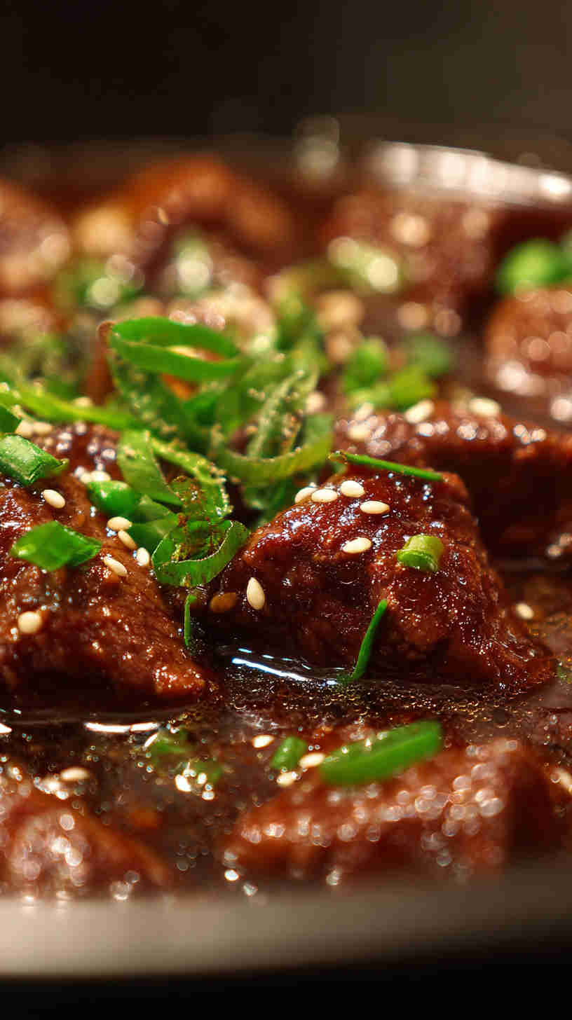 Crockpot Sesame Ginger Beef
