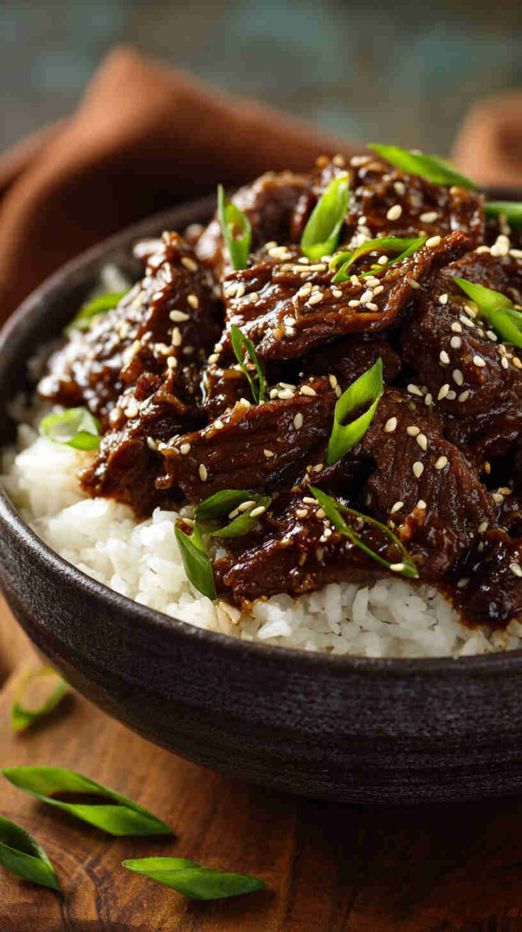 Crockpot Sesame Ginger Beef