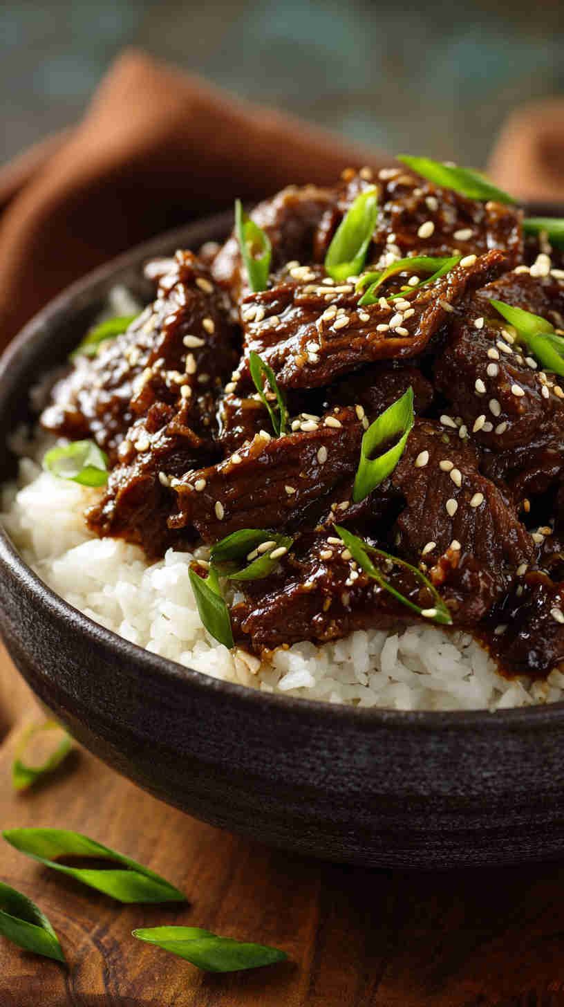 Crockpot Sesame Ginger Beef
