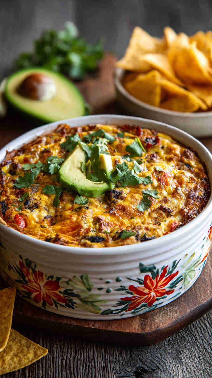 Crockpot Southwestern Breakfast Casserole