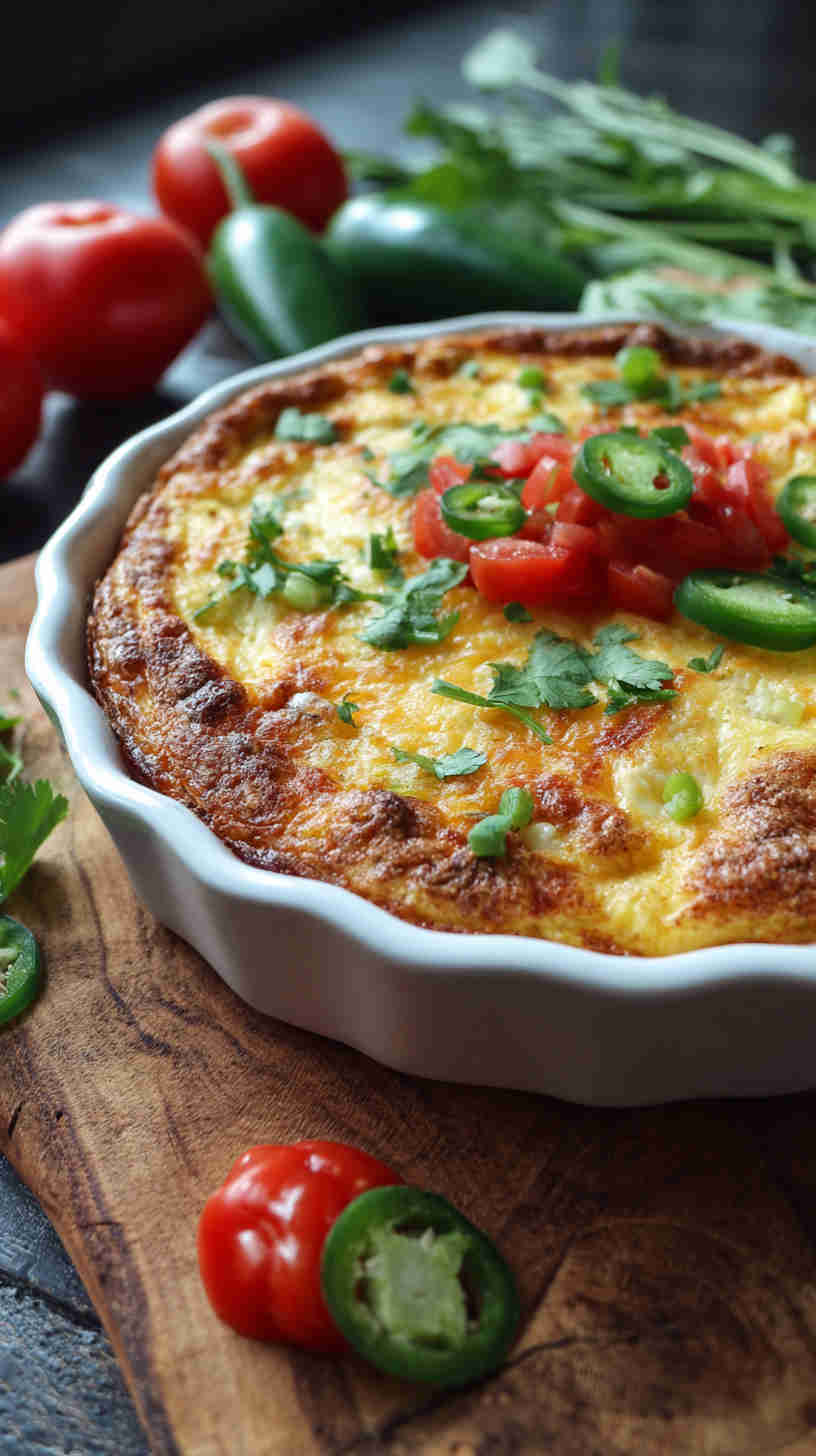 Crockpot Southwestern Breakfast Casserole
