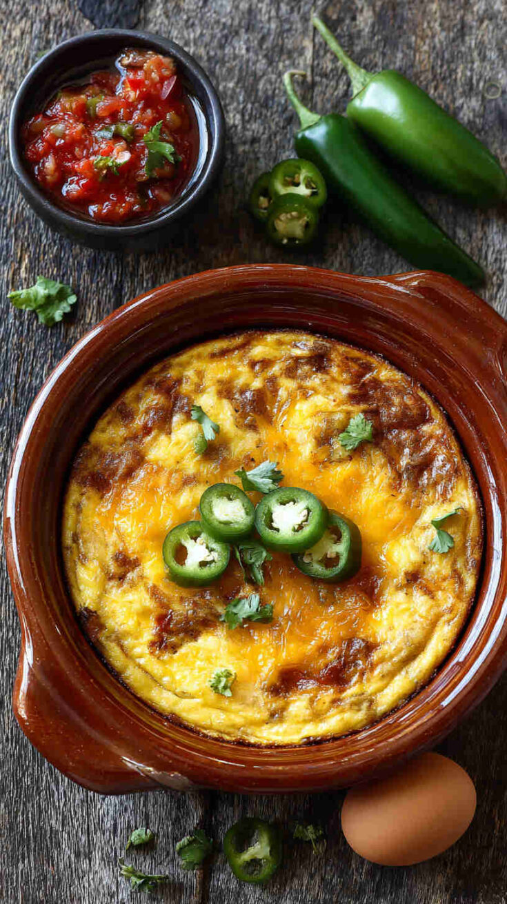 Crockpot Southwestern Breakfast Casserole