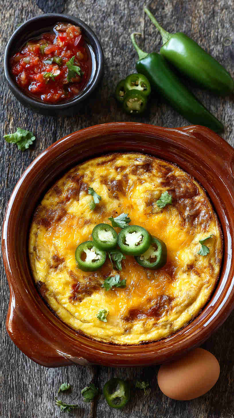 Crockpot Southwestern Breakfast Casserole
