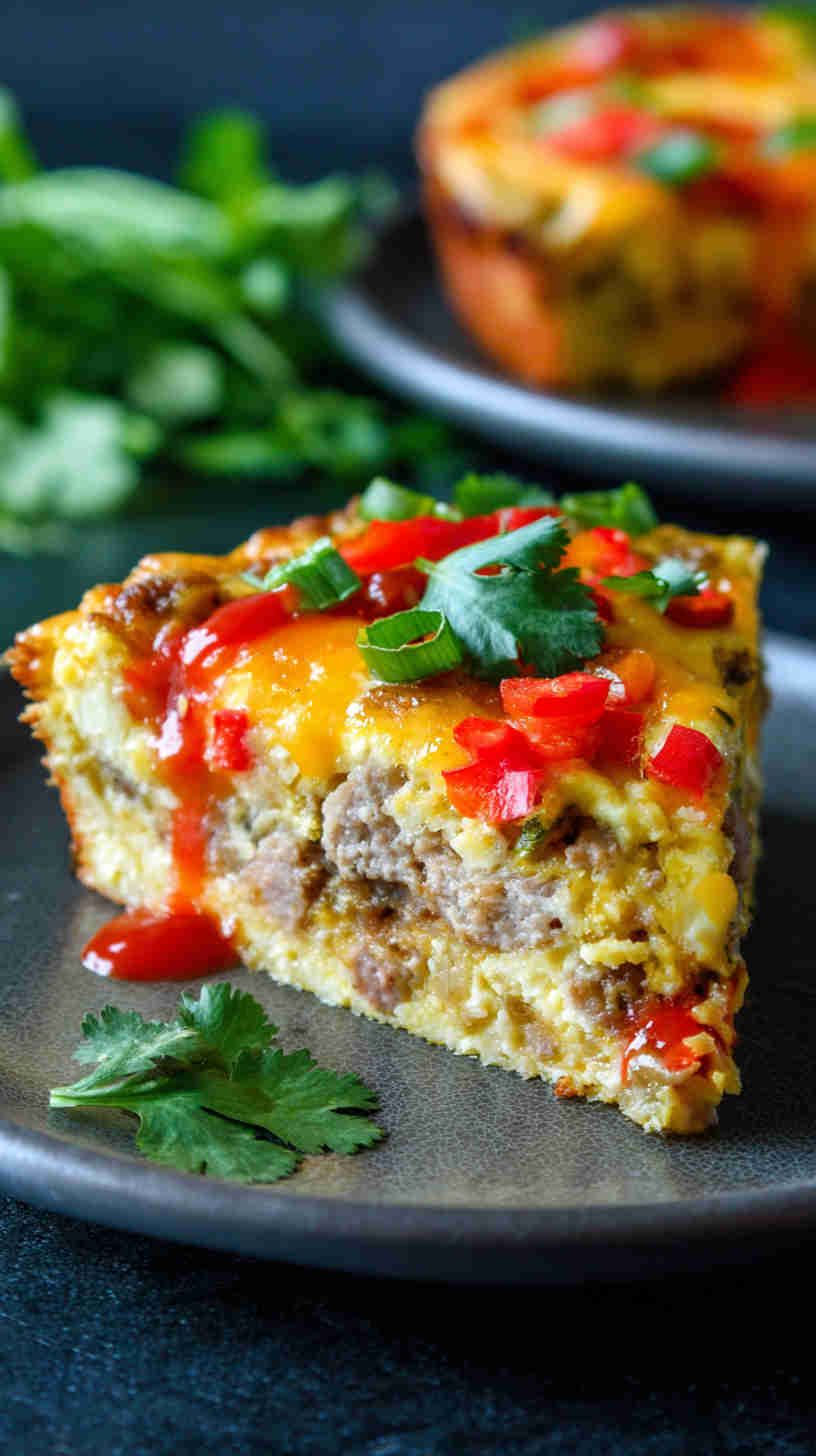Crockpot Southwestern Breakfast Casserole