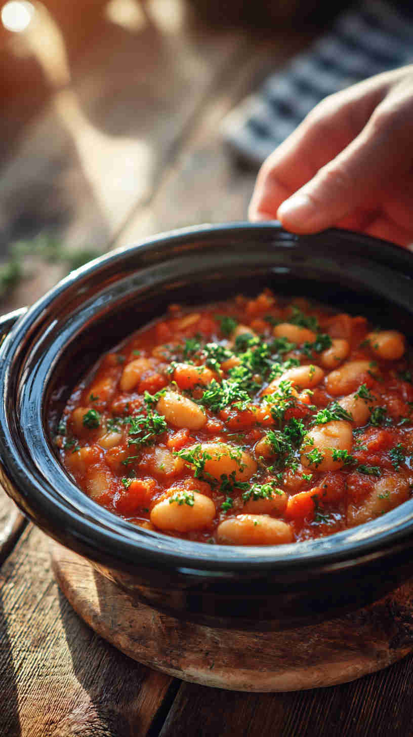 Crockpot Spicy Peanut Sweet Potato Stew