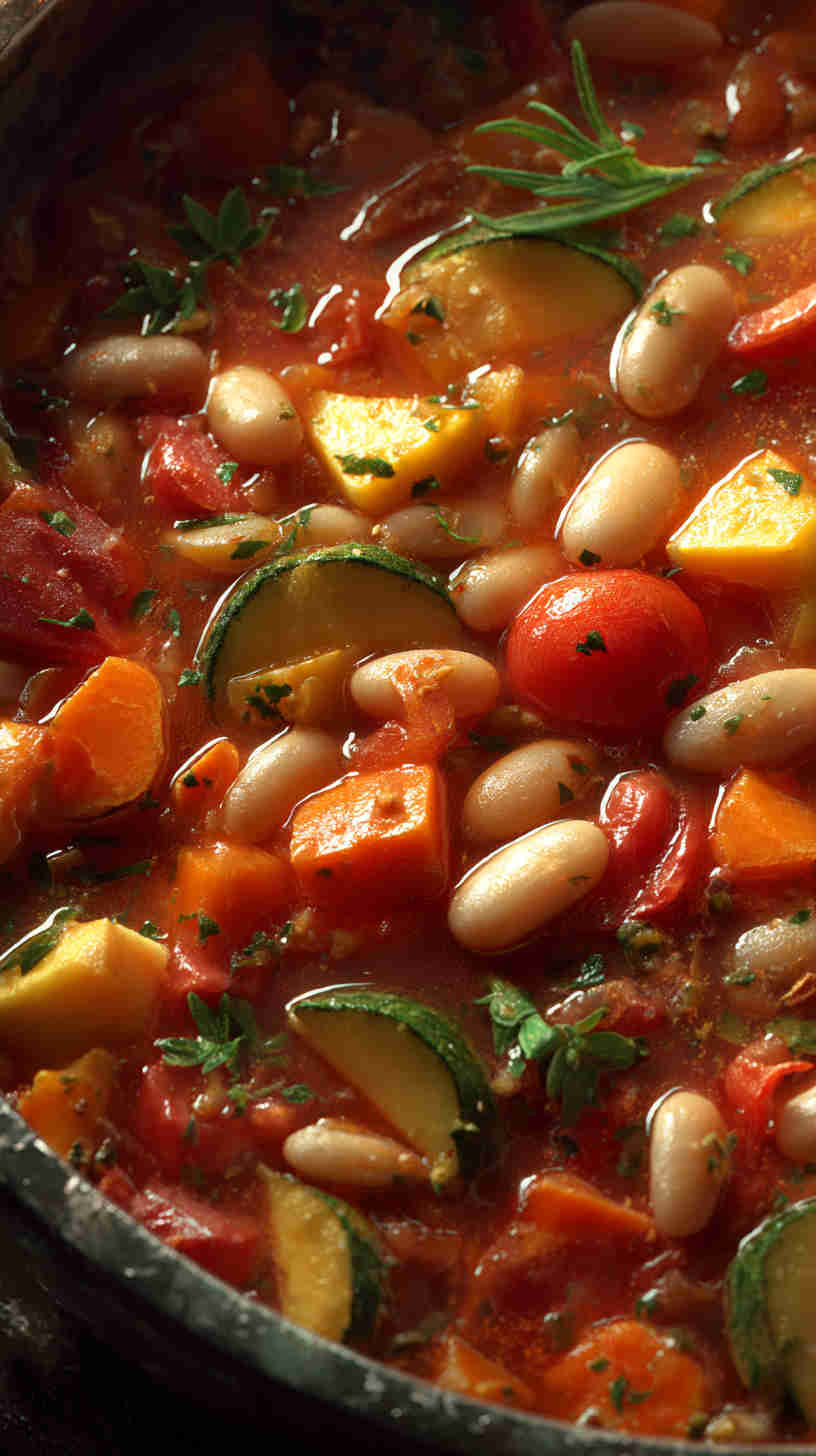 Crockpot Spicy Peanut Sweet Potato Stew