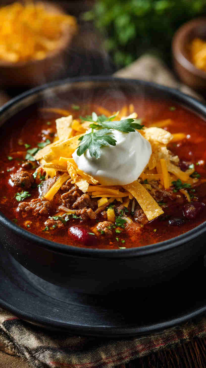 Crockpot Taco Soup