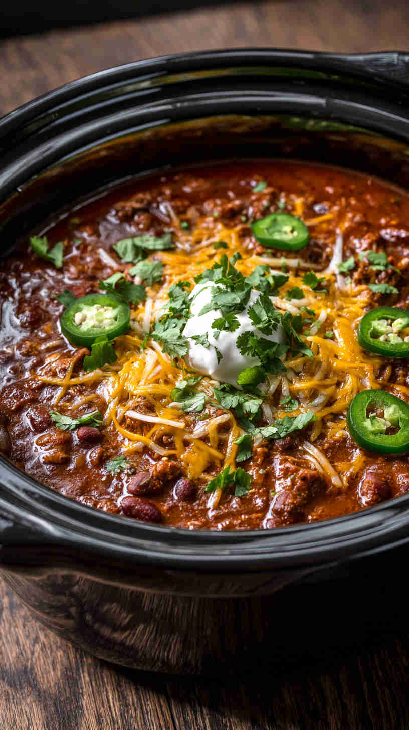 Crockpot Tex-Mex Chili