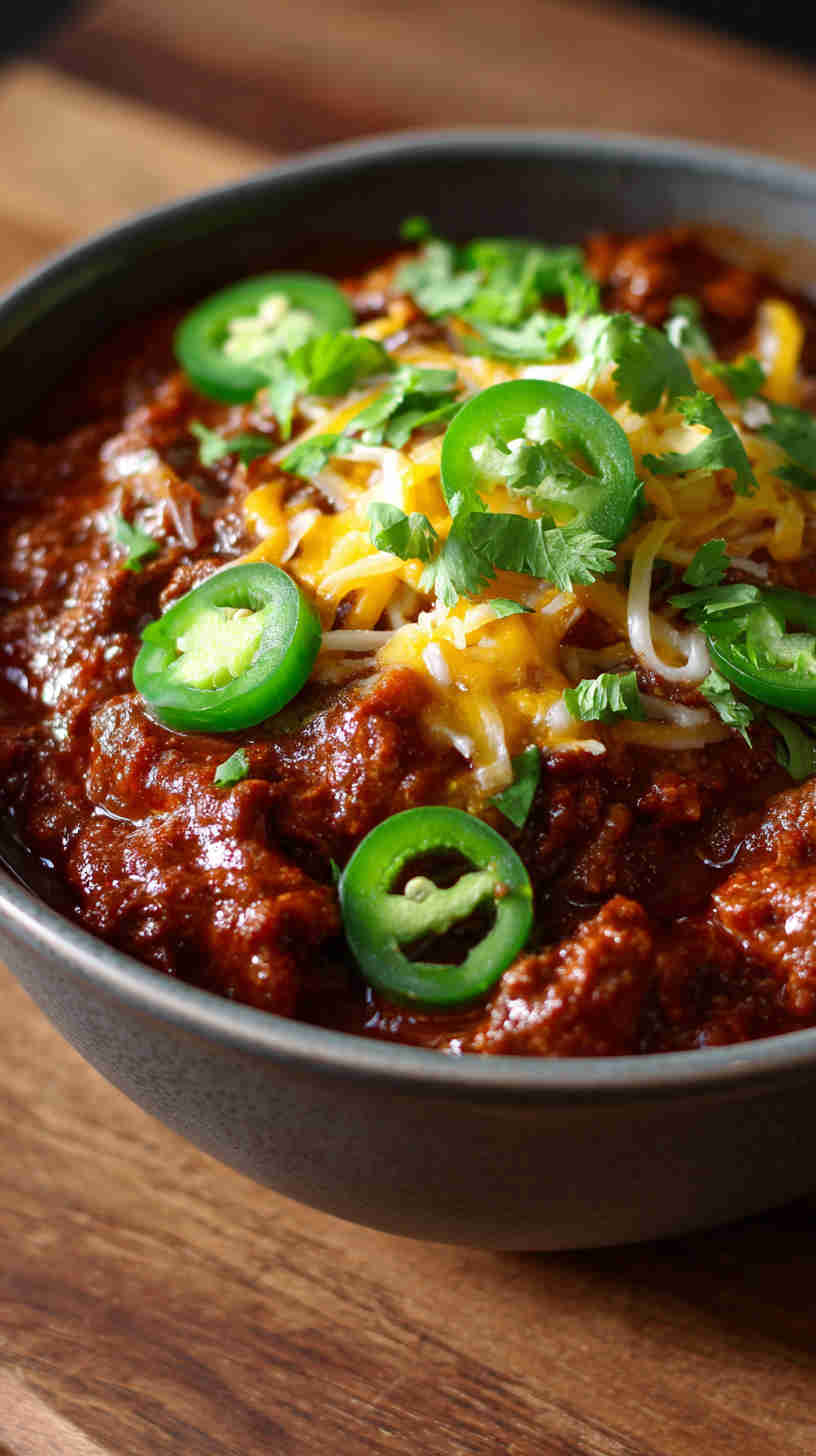 Crockpot Tex-Mex Chili