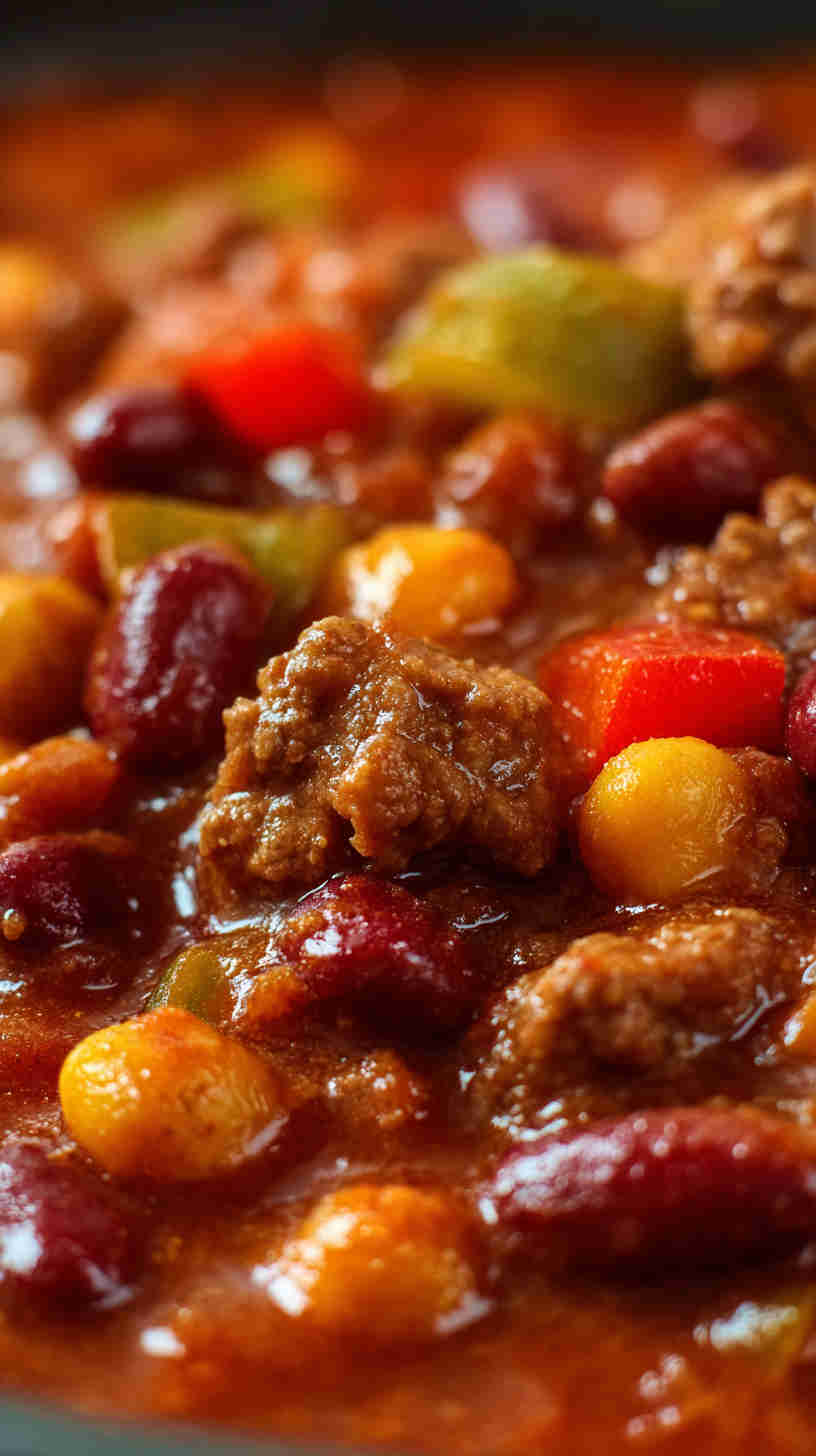 Crockpot Tex-Mex Chili