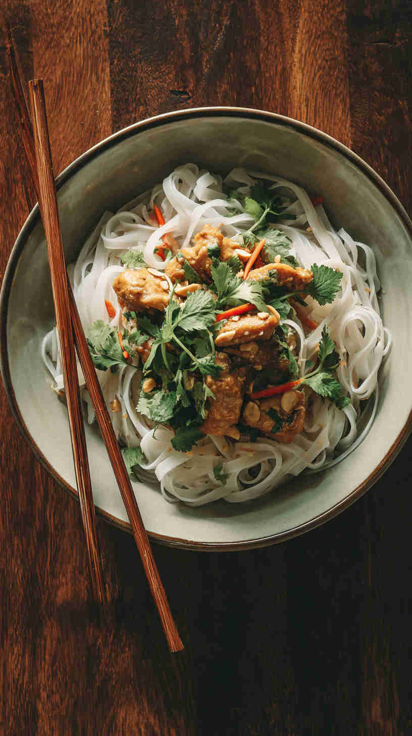 Crockpot Thai Peanut Chicken