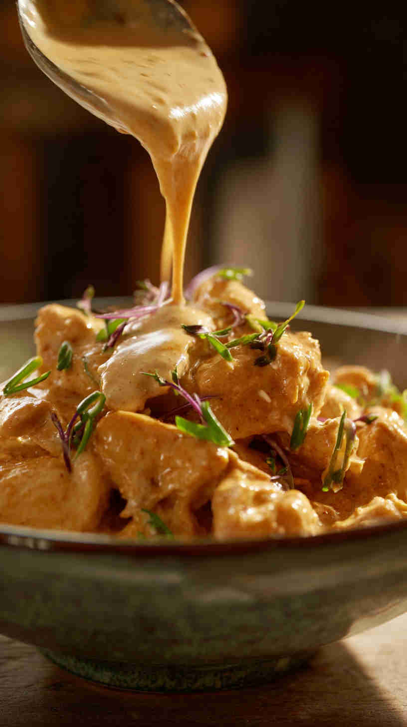 Crockpot Thai Peanut Chicken