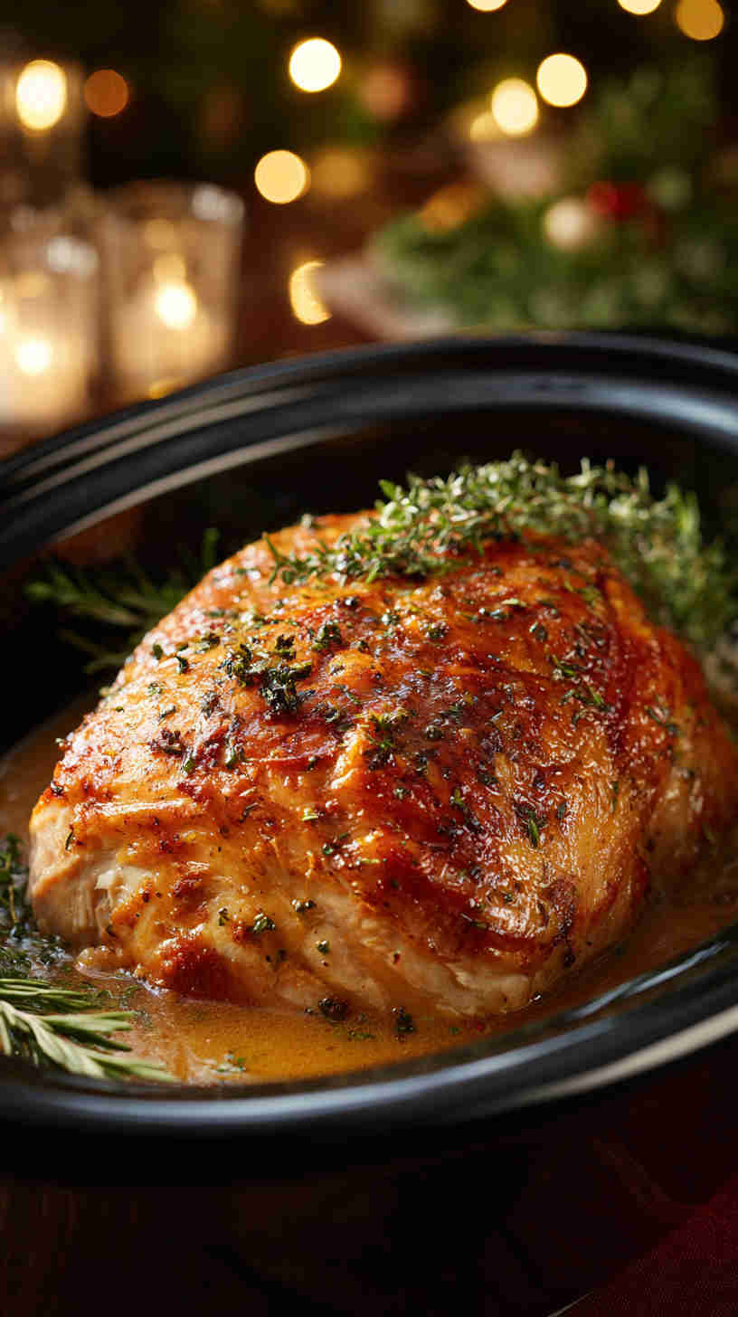 Crockpot Turkey Breast with Gravy