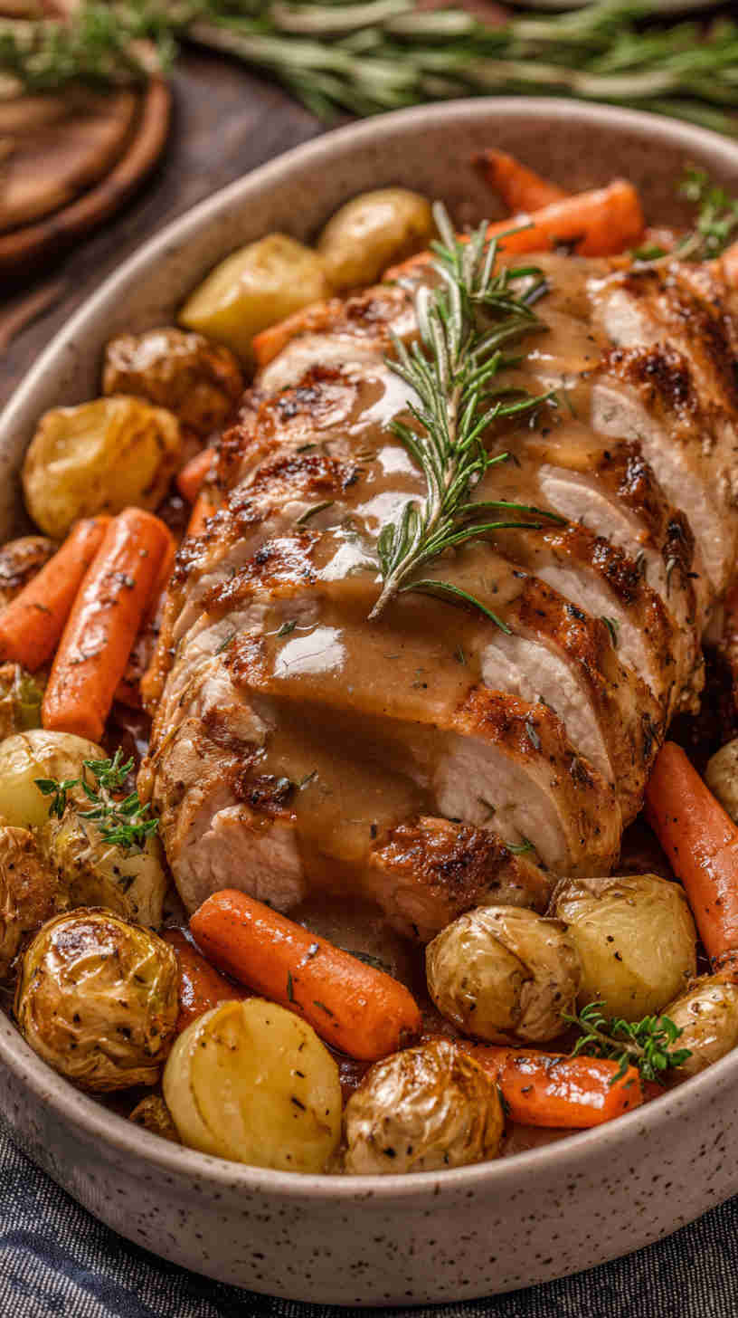 Crockpot Turkey Breast with Gravy