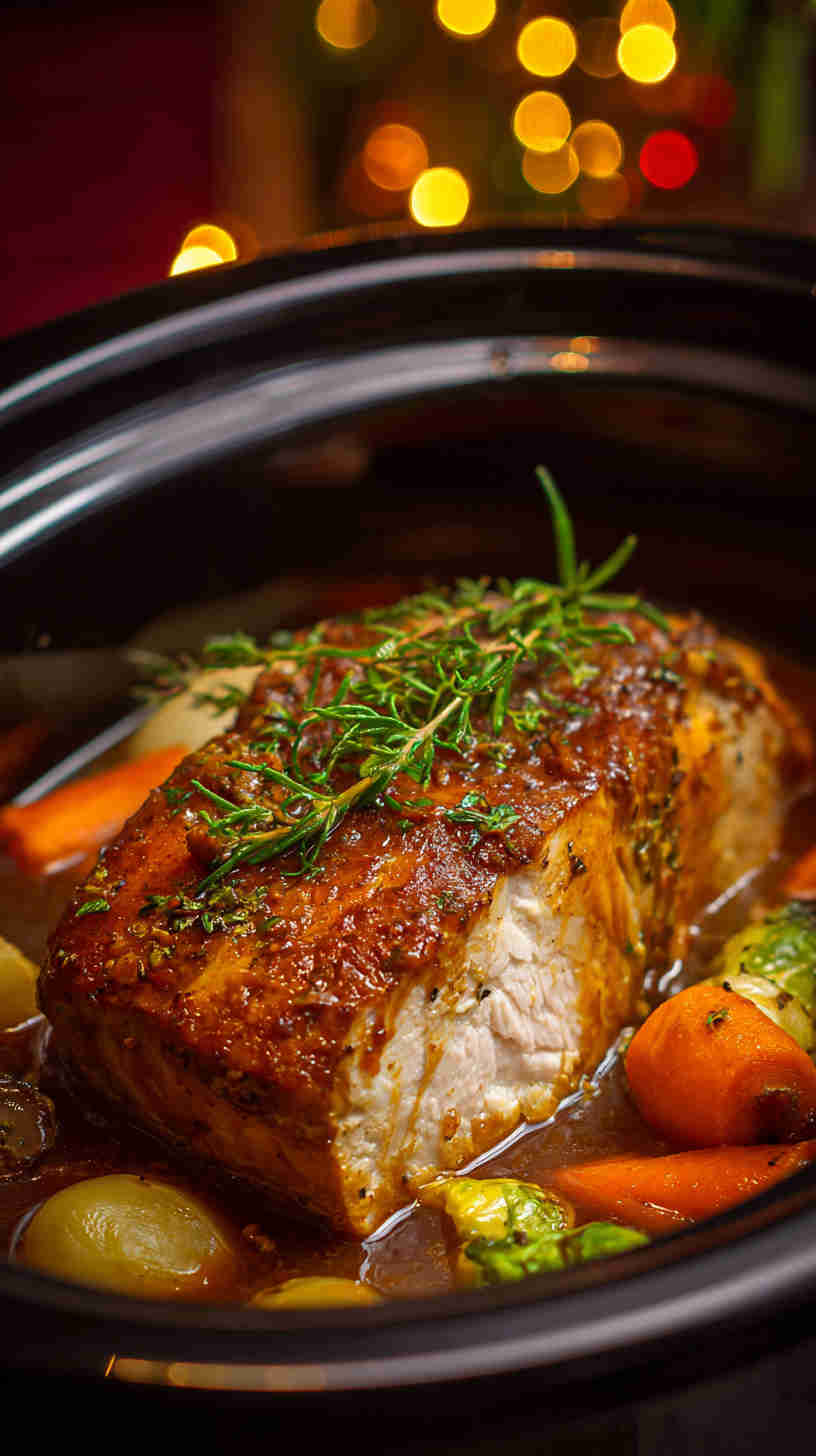 Crockpot Turkey Breast with Gravy
