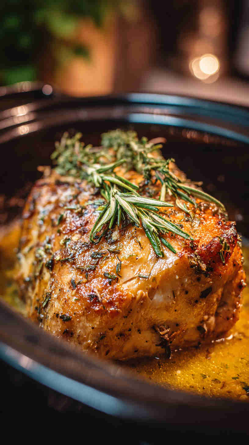 Crockpot Turkey Breast with Gravy