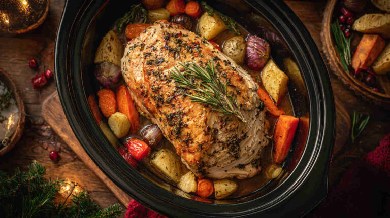 Crockpot Turkey Breast with Gravy