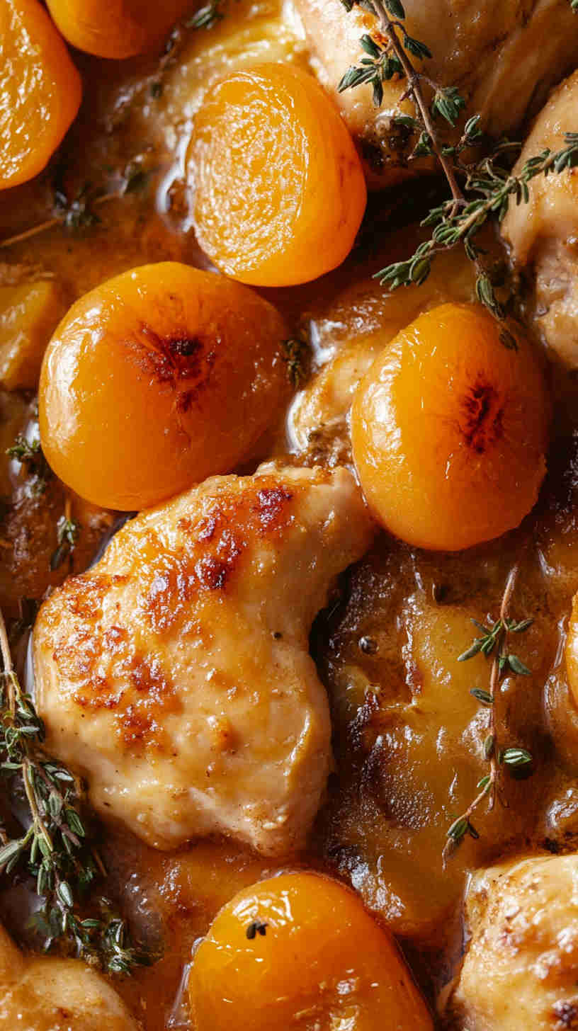 Easy Apricot Chicken Recipe for the Crockpot