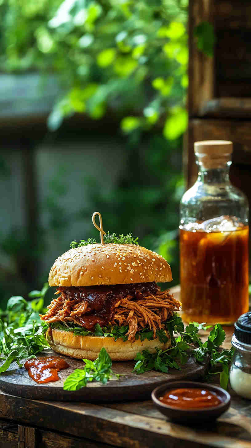 Easy BBQ Pulled Pork Sandwiches