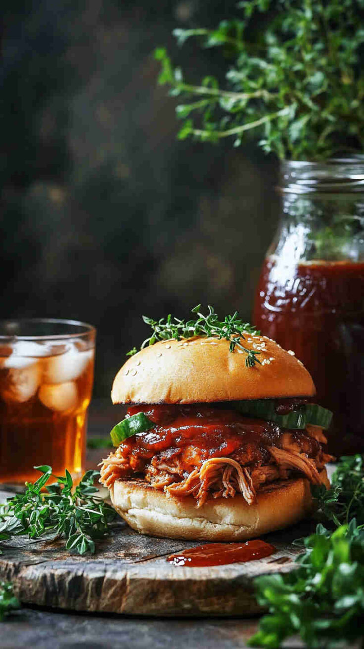 Easy BBQ Pulled Pork Sandwiches