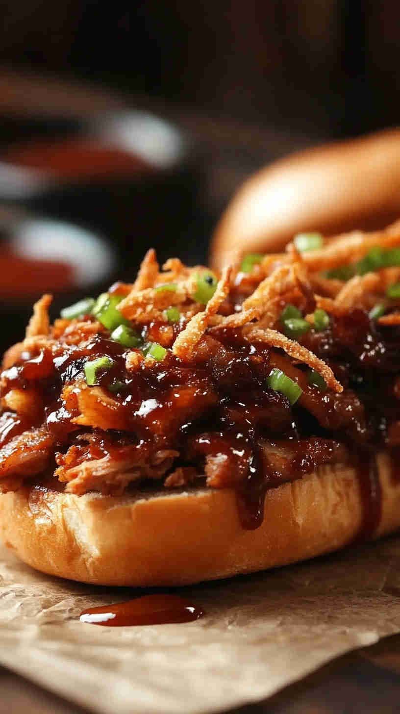 Easy BBQ Pulled Pork Sandwiches