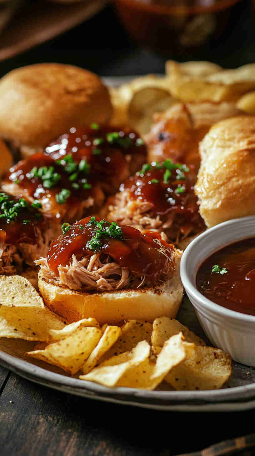 Easy BBQ Pulled Pork Sandwiches