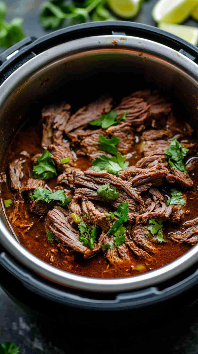 Easy Beef Barbacoa in the Instant Pot
