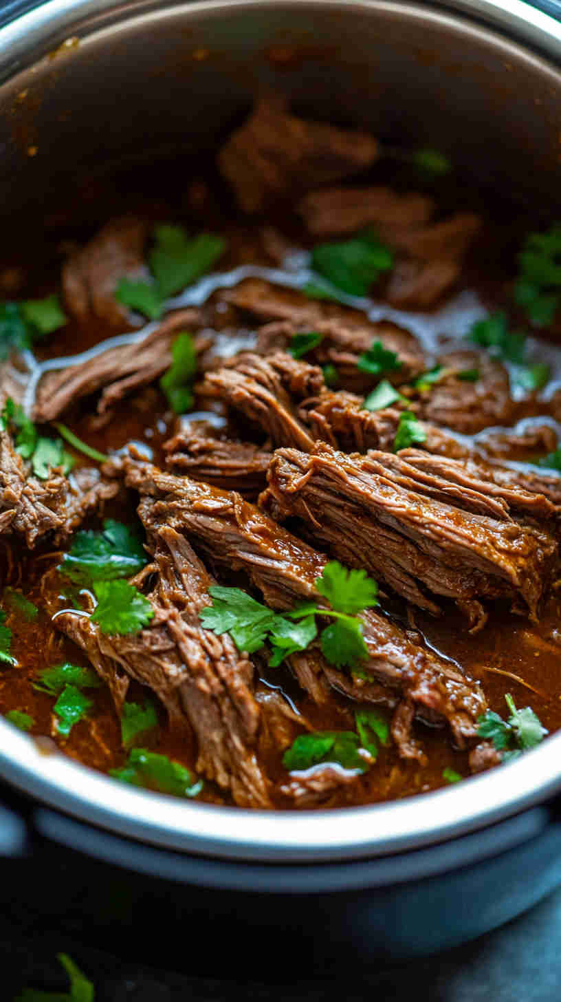 Easy Beef Barbacoa in the Instant Pot