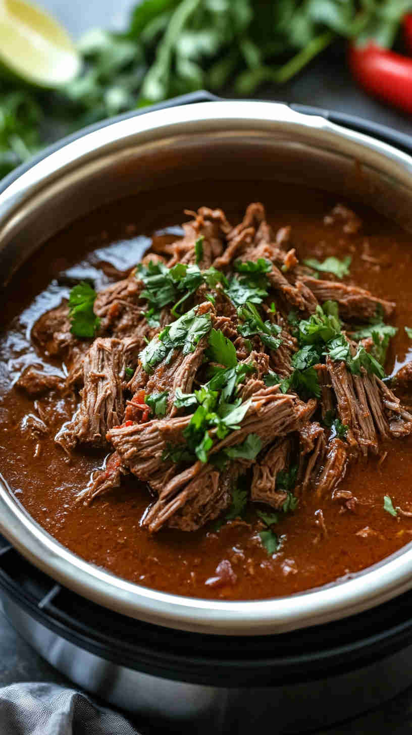 Easy Beef Barbacoa in the Instant Pot