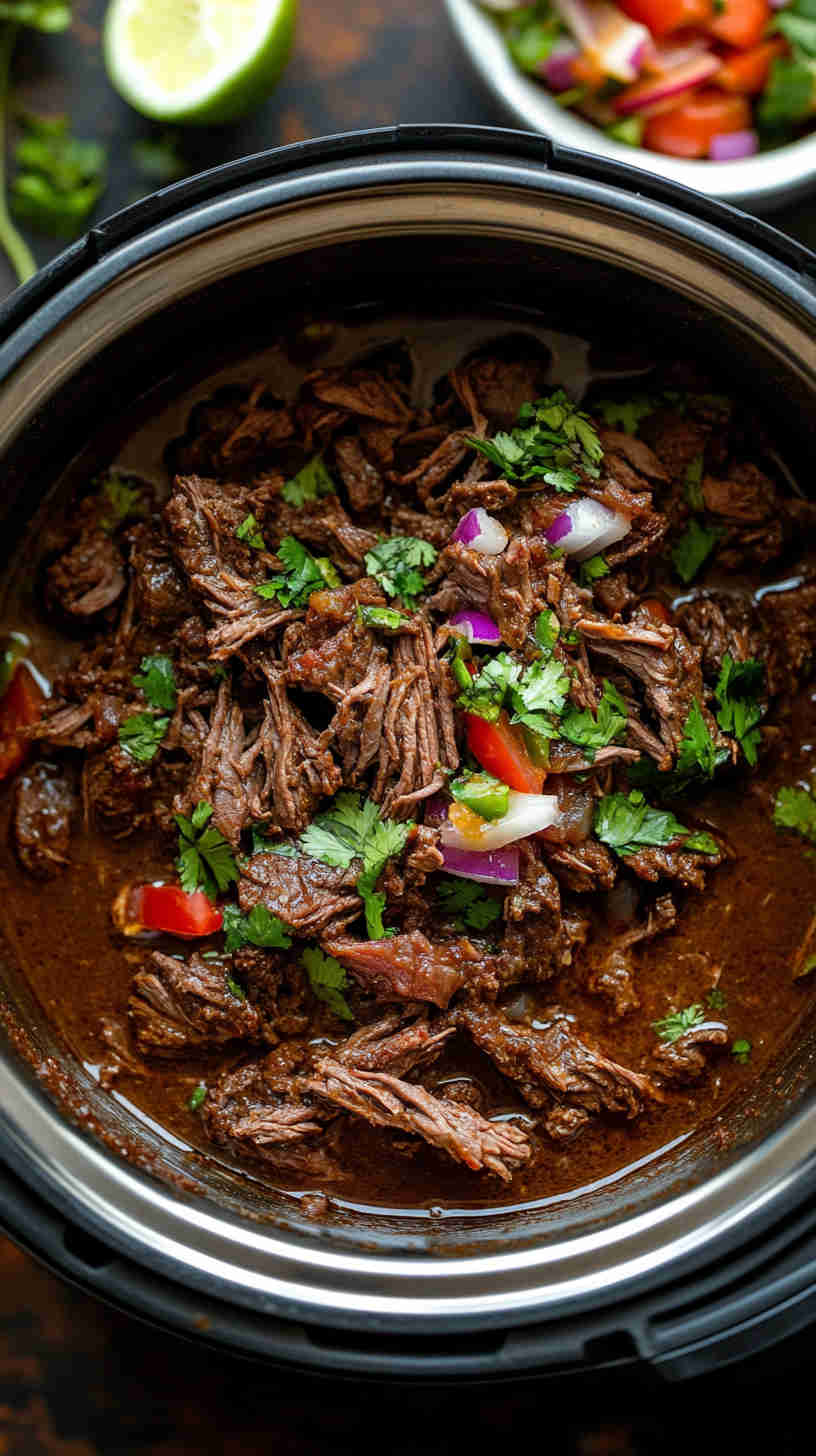 Easy Beef Barbacoa in the Instant Pot
