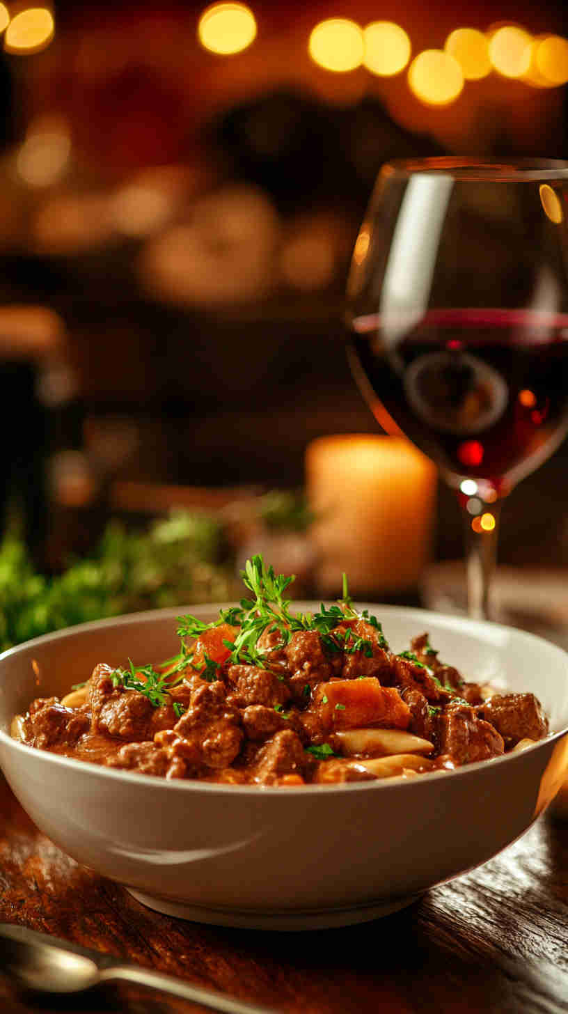 Easy Beef Stroganoff