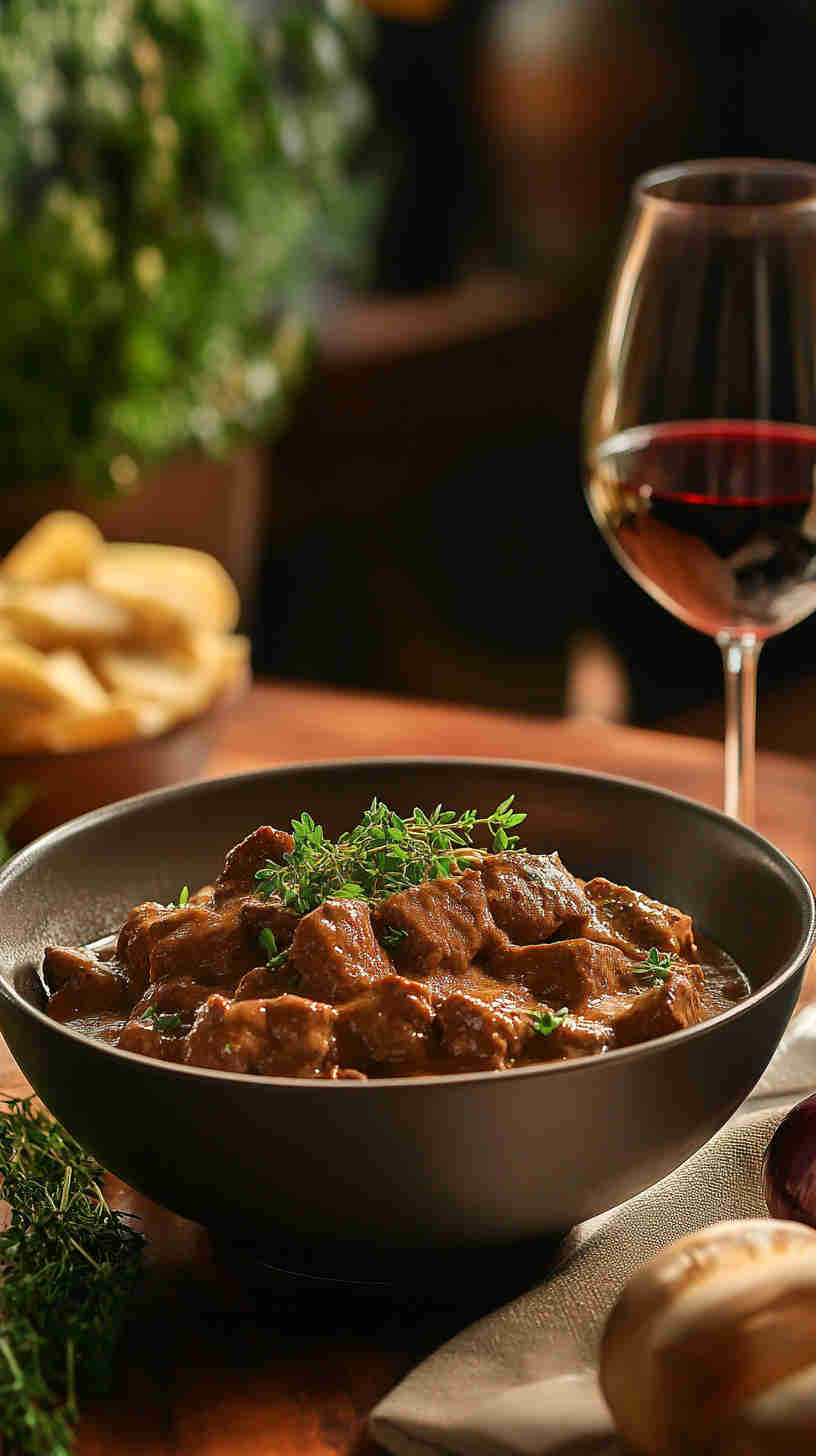 Easy Beef Stroganoff