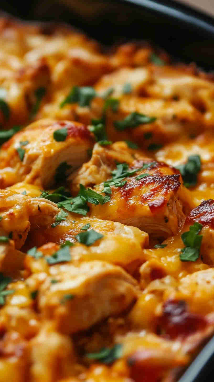 Easy & Comforting Slow Cooker Chicken Casserole