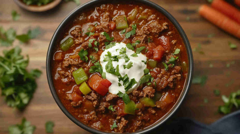 Easy Crockpot Beef Goulash