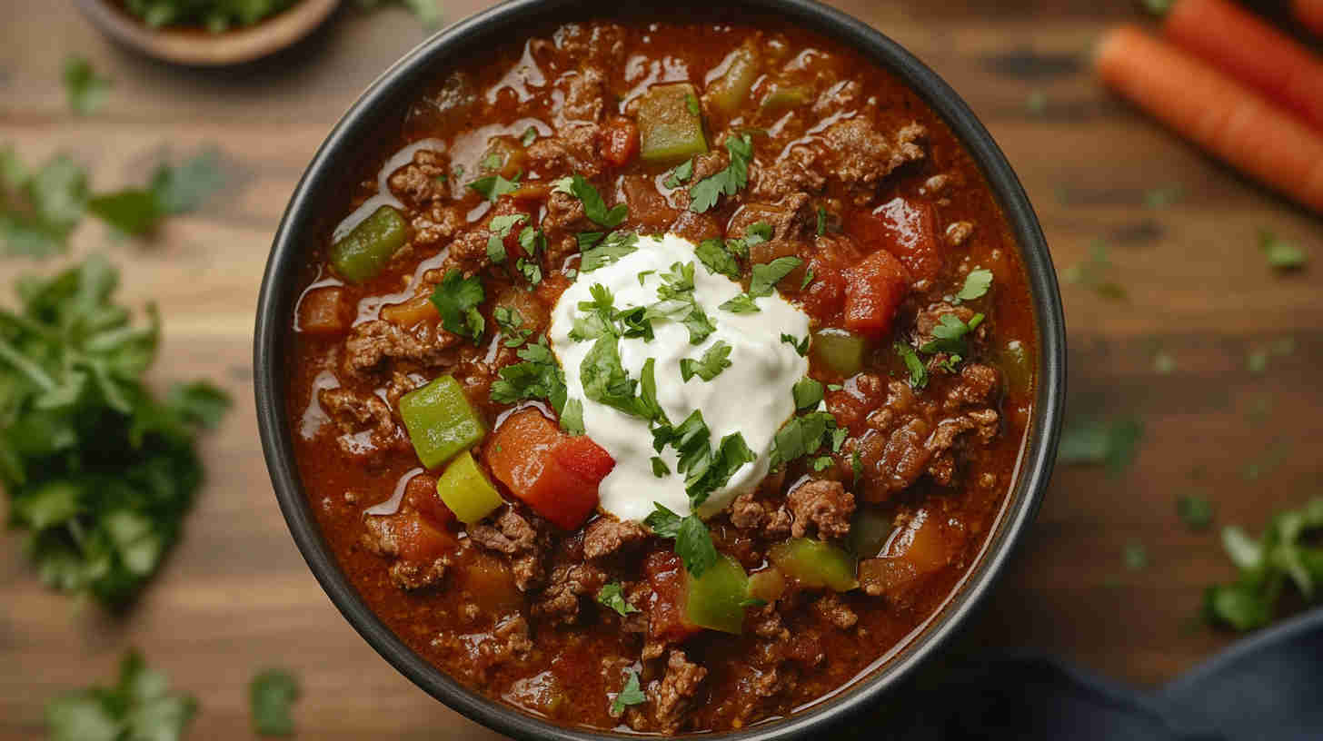Easy Crockpot Beef Goulash