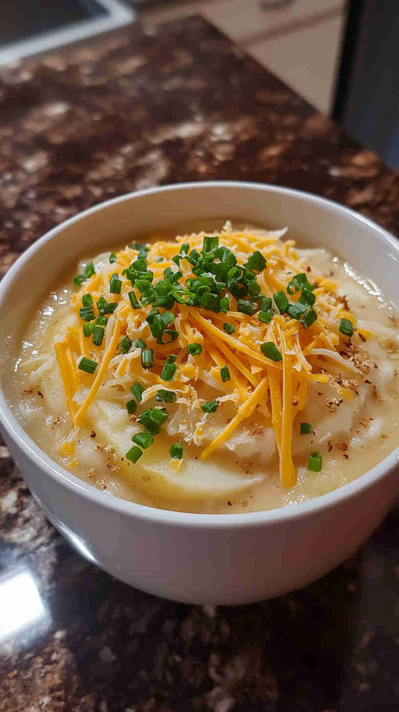 Easy Crockpot Potato Soup for Busy Nights