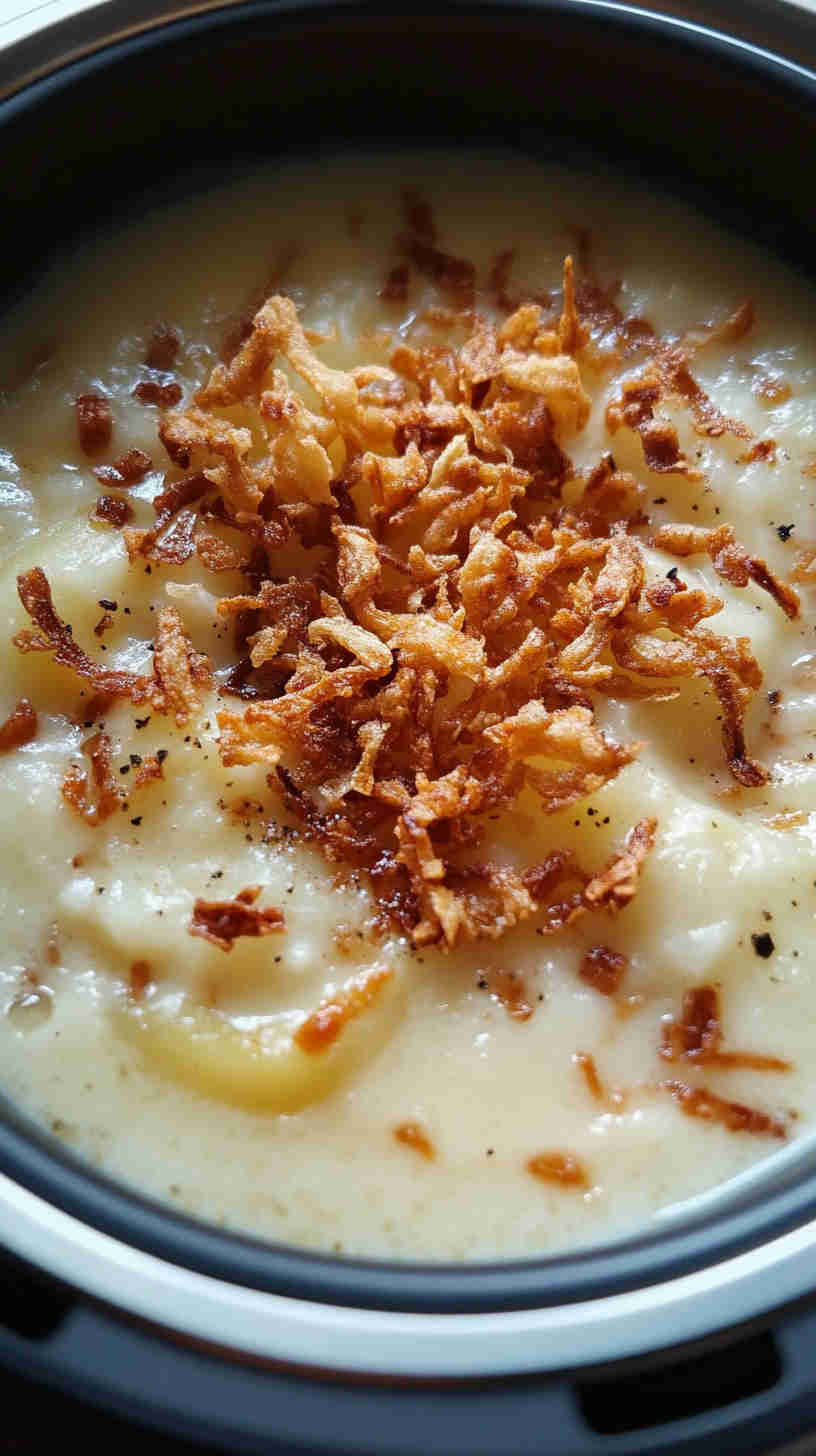 Easy Crockpot Potato Soup for Busy Nights