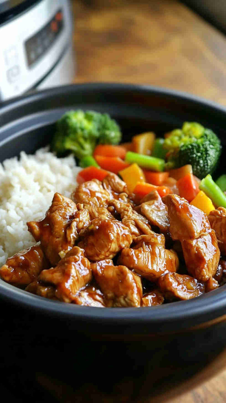 Easy Crockpot Teriyaki Chicken