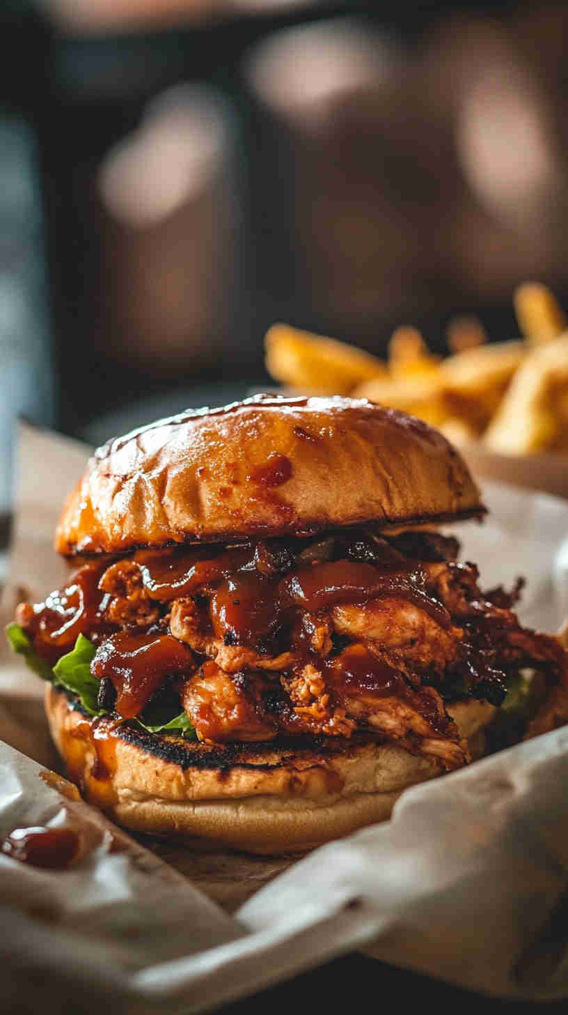Easy Slow Cooker BBQ Pulled Chicken