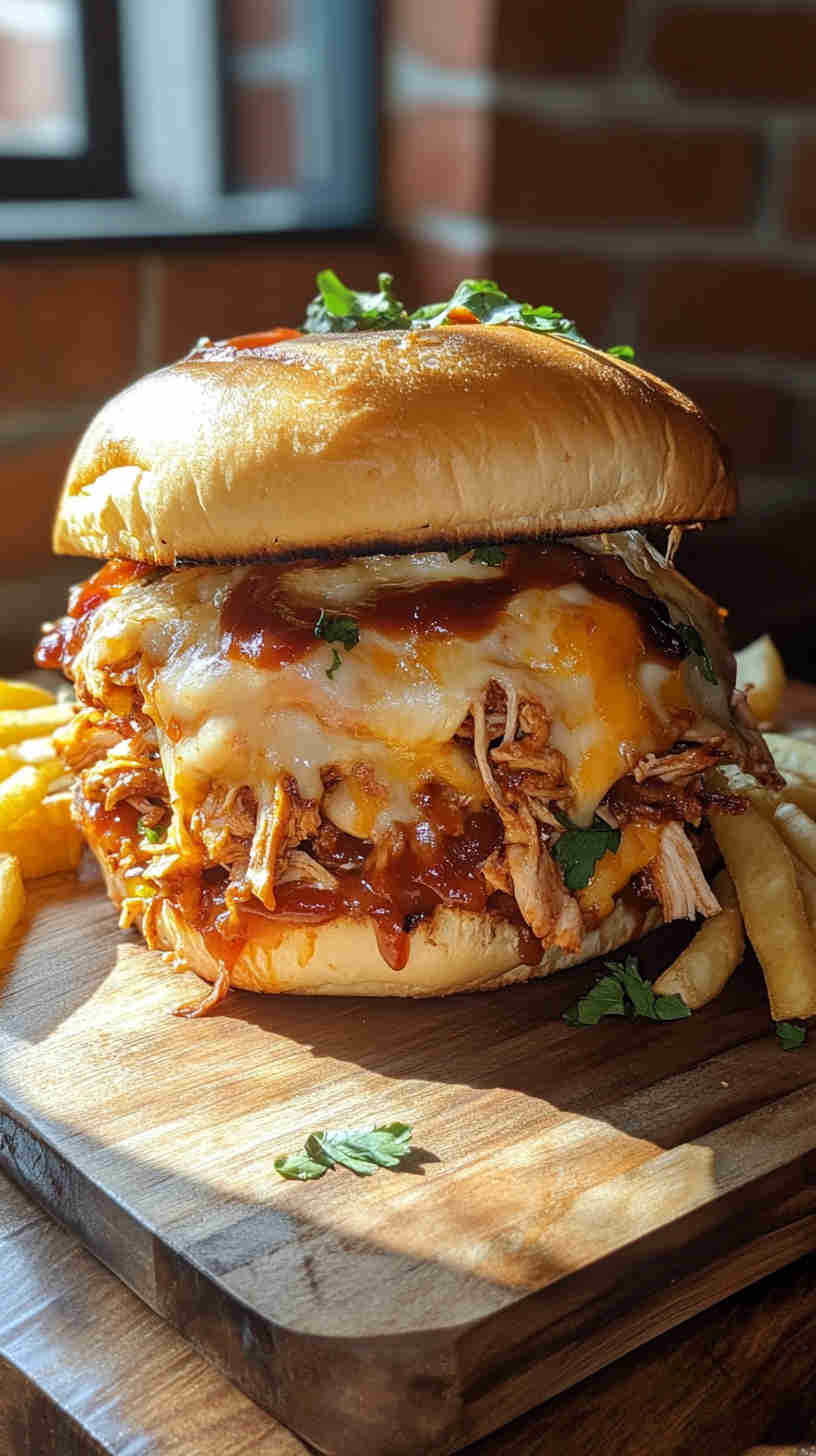 Easy Slow Cooker BBQ Pulled Chicken