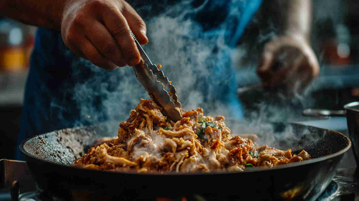 Easy Slow Cooker BBQ Pulled Chicken