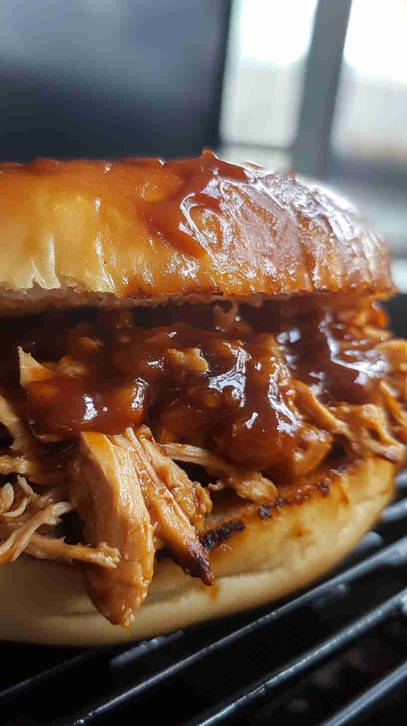 Easy Slow Cooker BBQ Pulled Chicken